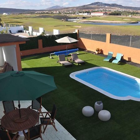 Eco Villa White Suite With Climatized Pool Caleta De Fuste Bagian luar foto