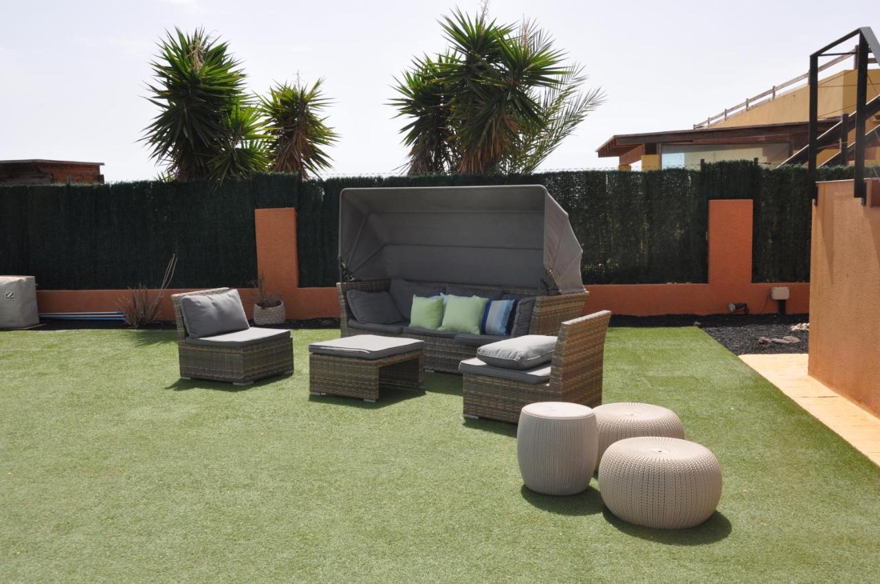 Eco Villa White Suite With Climatized Pool Caleta De Fuste Bagian luar foto