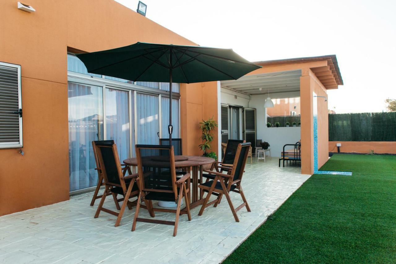 Eco Villa White Suite With Climatized Pool Caleta De Fuste Bagian luar foto