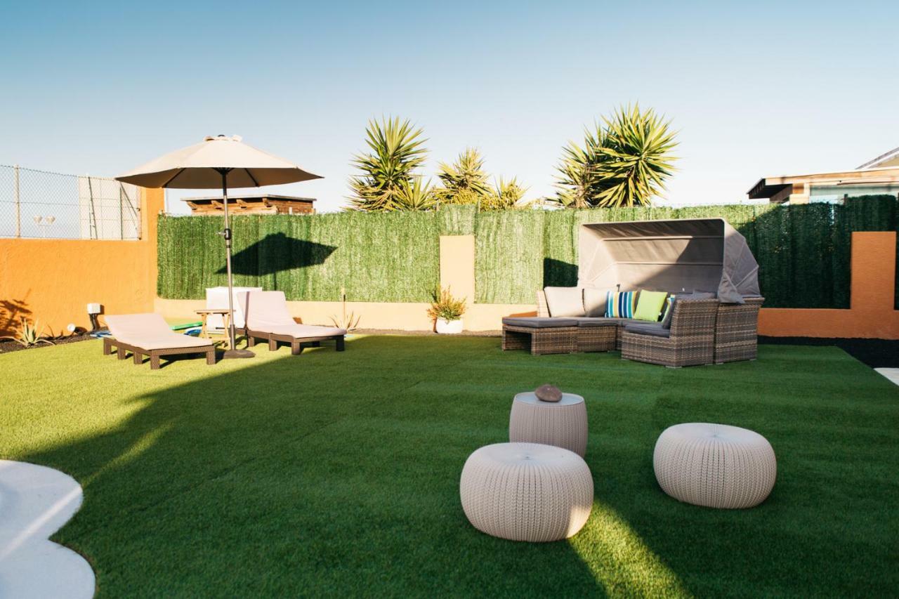 Eco Villa White Suite With Climatized Pool Caleta De Fuste Bagian luar foto